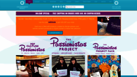 What Popculturepassionistas.com website looked like in 2020 (3 years ago)