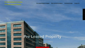 What Pre-leasedproperty.in website looked like in 2020 (3 years ago)