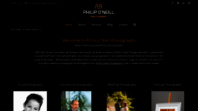 What Philiponeillphotography.com website looked like in 2020 (3 years ago)