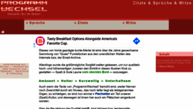 What Programmwechsel.de website looked like in 2020 (3 years ago)