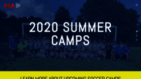 What Pittsburghsocceracademy.com website looked like in 2020 (3 years ago)
