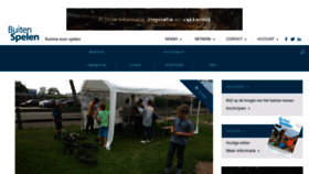 What Platformbuitenspelen.nl website looked like in 2020 (3 years ago)