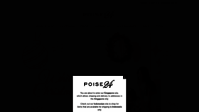 What Poise24.com website looked like in 2020 (3 years ago)