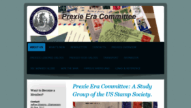 What Prexie-era.org website looked like in 2020 (3 years ago)