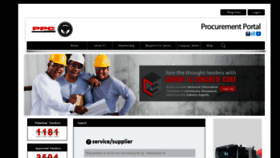 What Ppcprocure.co.za website looked like in 2020 (3 years ago)