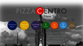 What Pizzacentronys.com website looked like in 2020 (3 years ago)