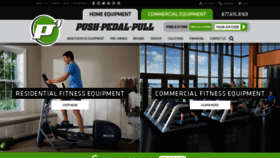 What Pushpedalpull.com website looked like in 2020 (3 years ago)