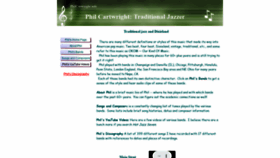 What Philcartwright.info website looked like in 2020 (3 years ago)