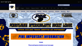 What Pihlhockey.com website looked like in 2020 (3 years ago)