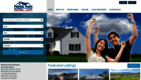 What Patrickteamhomes.com website looked like in 2020 (3 years ago)