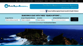 What Pacificregionresources.org website looked like in 2020 (3 years ago)