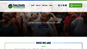 What Palmhealthcare.org website looked like in 2020 (3 years ago)