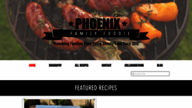 What Phoenixfamilyfoodie.com website looked like in 2020 (3 years ago)