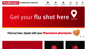 What Pharmasavejamesbay.com website looked like in 2020 (3 years ago)