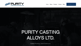What Purityalloys.com website looked like in 2020 (3 years ago)