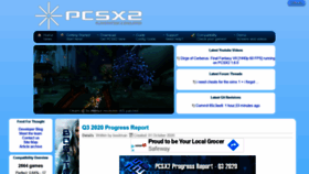 What Pcsx2.net website looked like in 2020 (3 years ago)