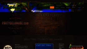 What Partydelaware.com website looked like in 2020 (3 years ago)