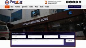 What Popularnursinghome.com website looked like in 2020 (3 years ago)