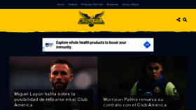 What Pasionaguila.com website looked like in 2020 (3 years ago)