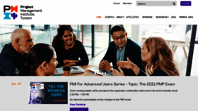 What Pmi-tucson.org website looked like in 2020 (3 years ago)
