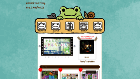What Pickles-the-frog.com website looked like in 2020 (3 years ago)