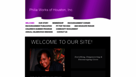 What Philiaworks.org website looked like in 2020 (3 years ago)