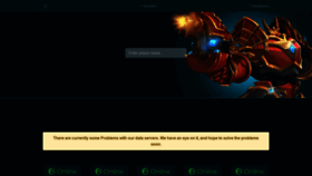 What Paladins-tracker.de website looked like in 2020 (3 years ago)