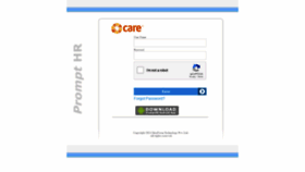What Prompthr.careindia.org website looked like in 2020 (3 years ago)