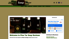 What Pinetarsoap.net website looked like in 2020 (3 years ago)