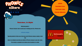 What Phonicsclasses.com website looked like in 2020 (3 years ago)