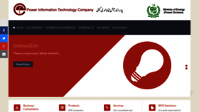 What Pitc.com.pk website looked like in 2020 (3 years ago)