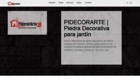 What Pidecorarte.com website looked like in 2020 (3 years ago)