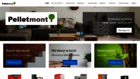 What Pelletmont.pl website looked like in 2020 (3 years ago)