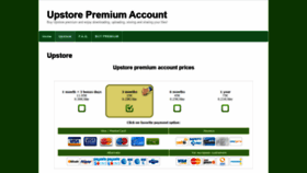 What Premiumupstore.com website looked like in 2020 (3 years ago)