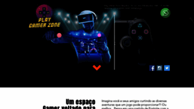 What Playgamerzone.com.br website looked like in 2020 (3 years ago)