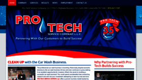 What Pro-tech-service.com website looked like in 2020 (3 years ago)
