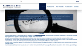 What Panzariniesoci.com website looked like in 2020 (3 years ago)