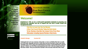 What Pbrarefruitcouncil.org website looked like in 2020 (3 years ago)
