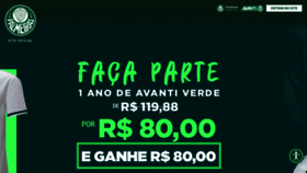 What Palmeiras.com.br website looked like in 2020 (5 years ago)