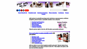 What Printwithmypic.com website looked like in 2020 (3 years ago)