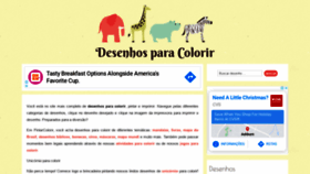 What Pintarcolorir.com.br website looked like in 2020 (3 years ago)