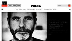 What Polkamagazine.com website looked like in 2020 (3 years ago)