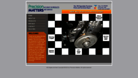 What Precisionmatters.biz website looked like in 2020 (3 years ago)
