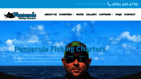 What Pensacolafishingcharters.com website looked like in 2020 (3 years ago)