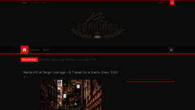 What Playcorridos.com website looked like in 2020 (3 years ago)