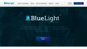 What Pro-cloud-bluelight.com website looked like in 2020 (3 years ago)