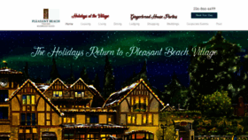 What Pleasantbeachvillage.com website looked like in 2020 (3 years ago)