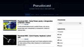 What Pseudocast.sk website looked like in 2020 (3 years ago)
