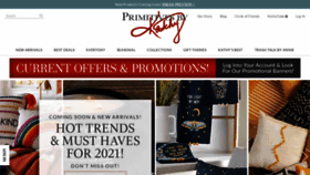 What Primitivesbykathy.com website looked like in 2020 (3 years ago)