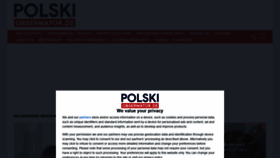 What Polskiobserwator.de website looked like in 2020 (4 years ago)